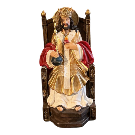 Cristo Rey con Corona 8”