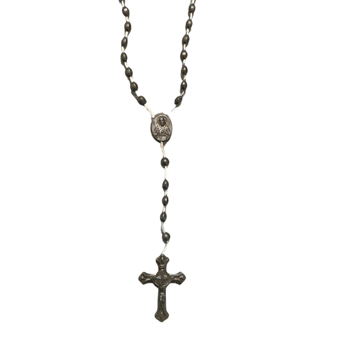 Rosario de Plástico Virgen del Carmen/Sagrado Corazón