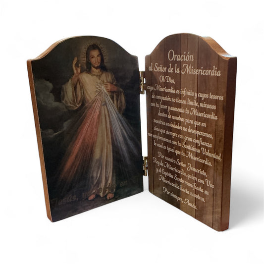 Cuadro Seńor de la Misericordia Doble G Grande