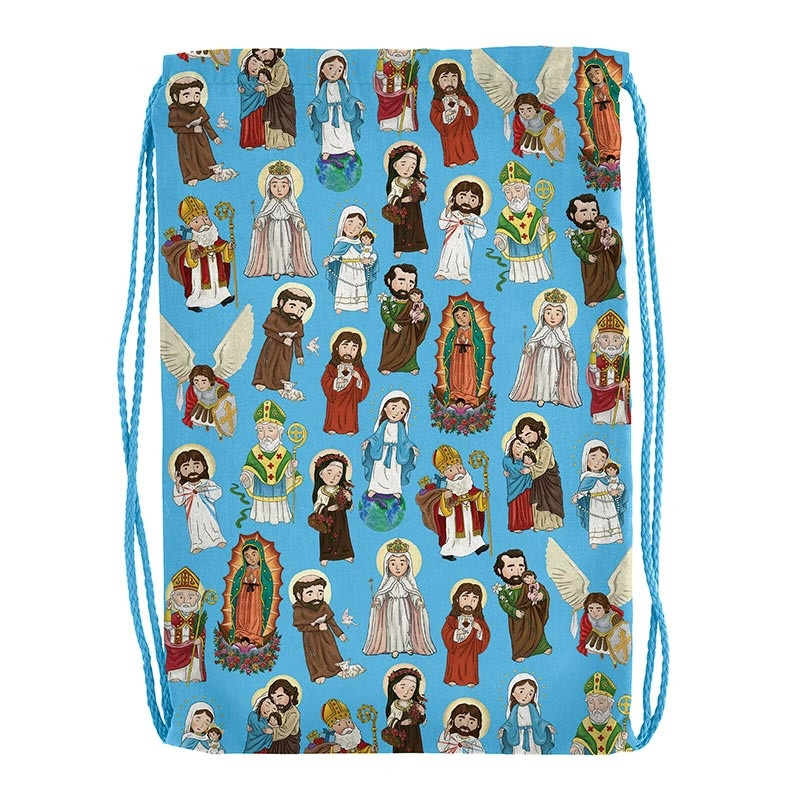 Mini Saints Drawstring Backpack