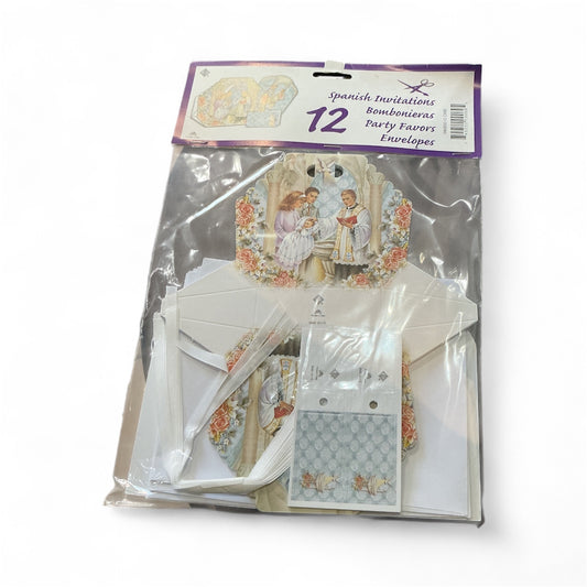Spanish Invitations Bombonieras Party Favors Envelopes