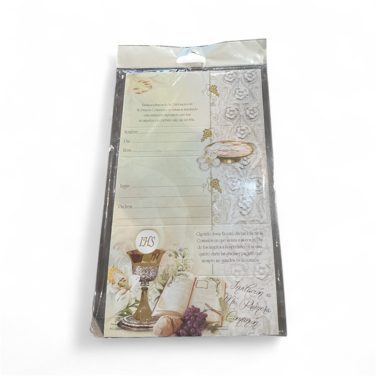 Invitaciones para Primera Comunión