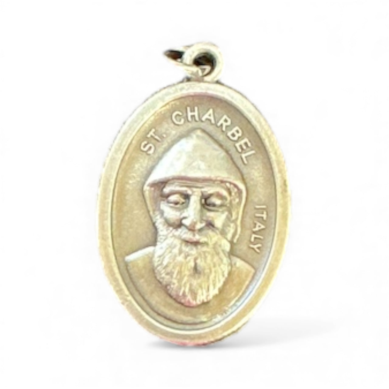 Oxy Silver Medal St. Charbel 1"H