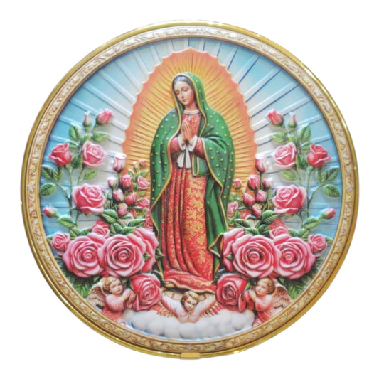 Virgen de Guadalupe Plaque