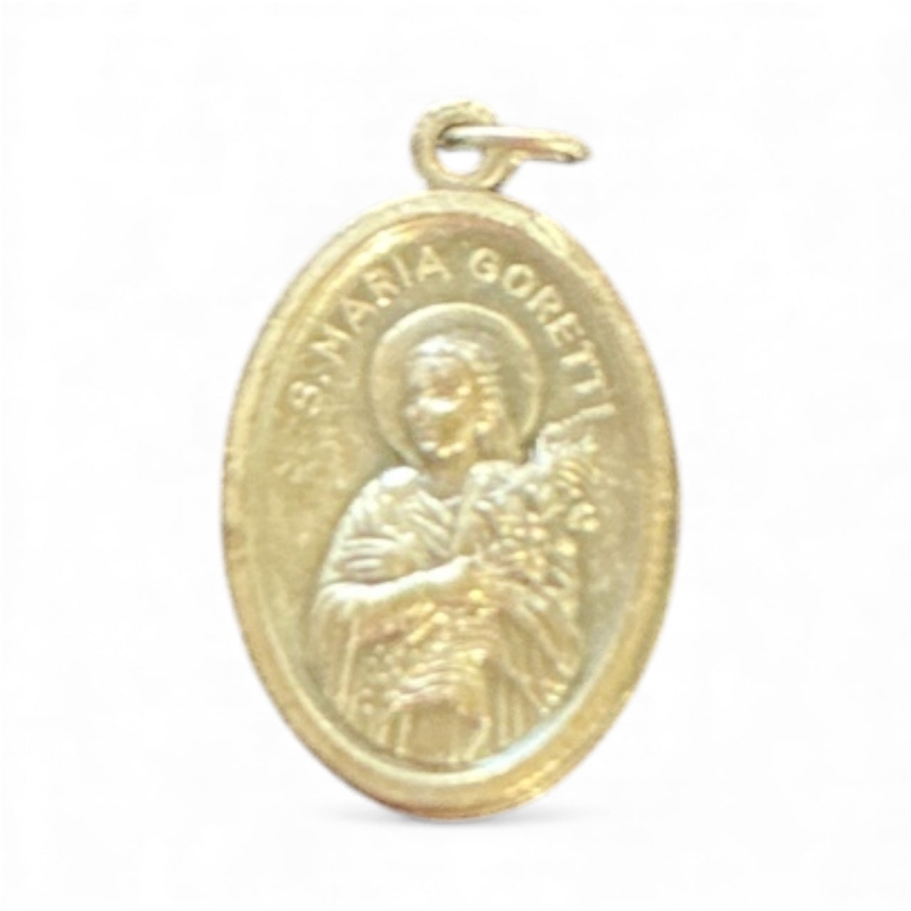 Oxy Silver Medal S. Maria Goretti 1"H