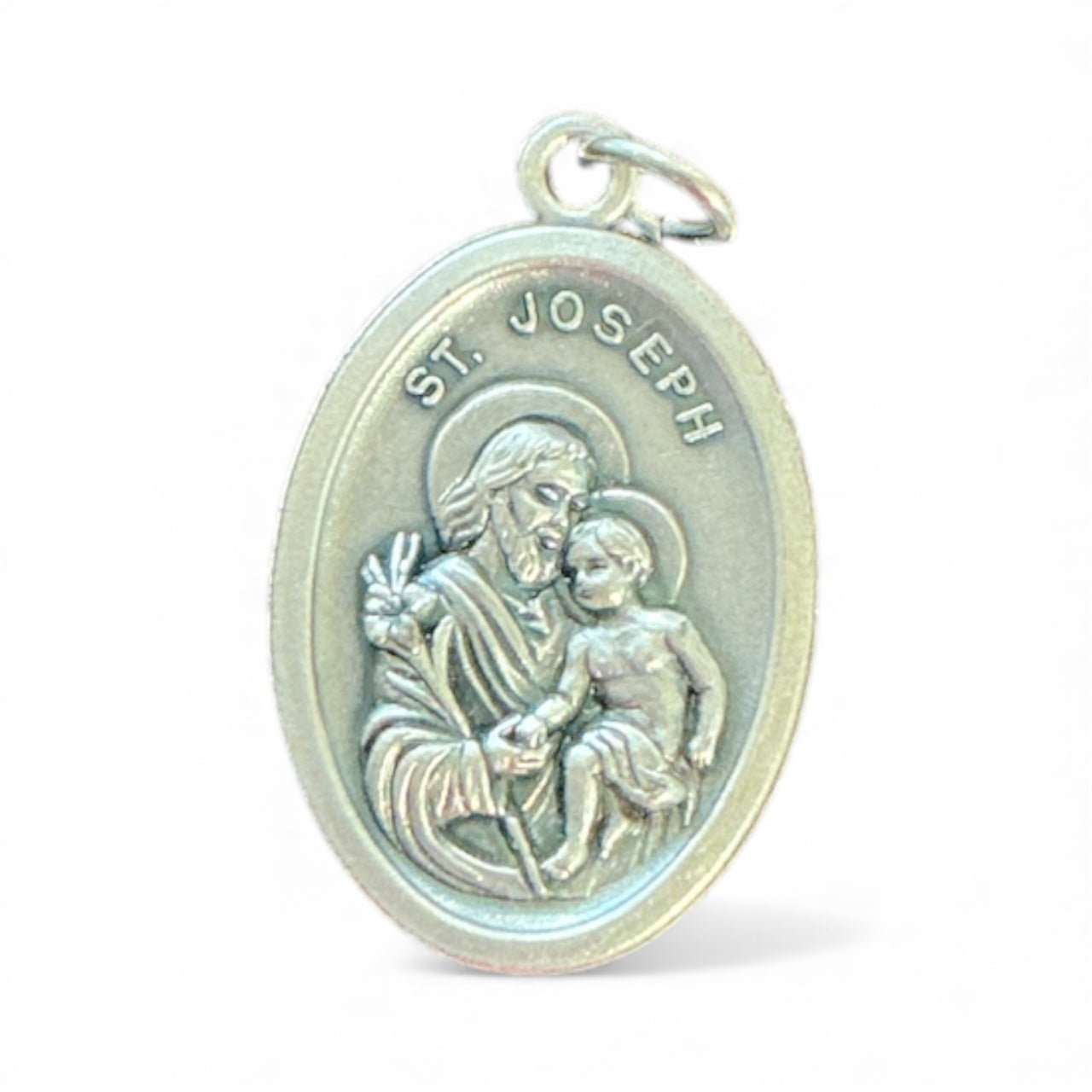 Oxy Silver Medal St. Joseph 1"H