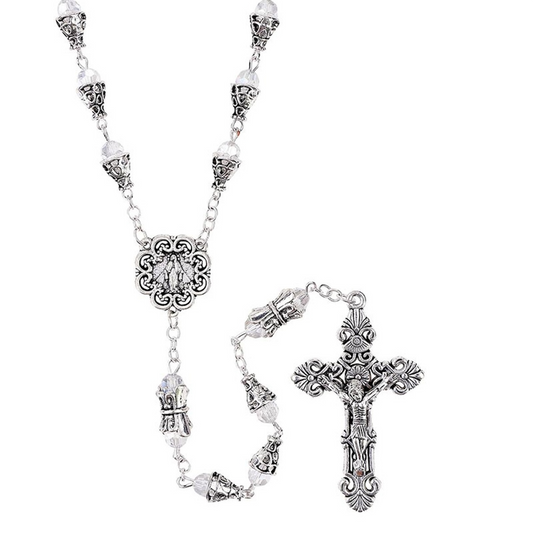 Crystal Santiago de Compostela Rosary