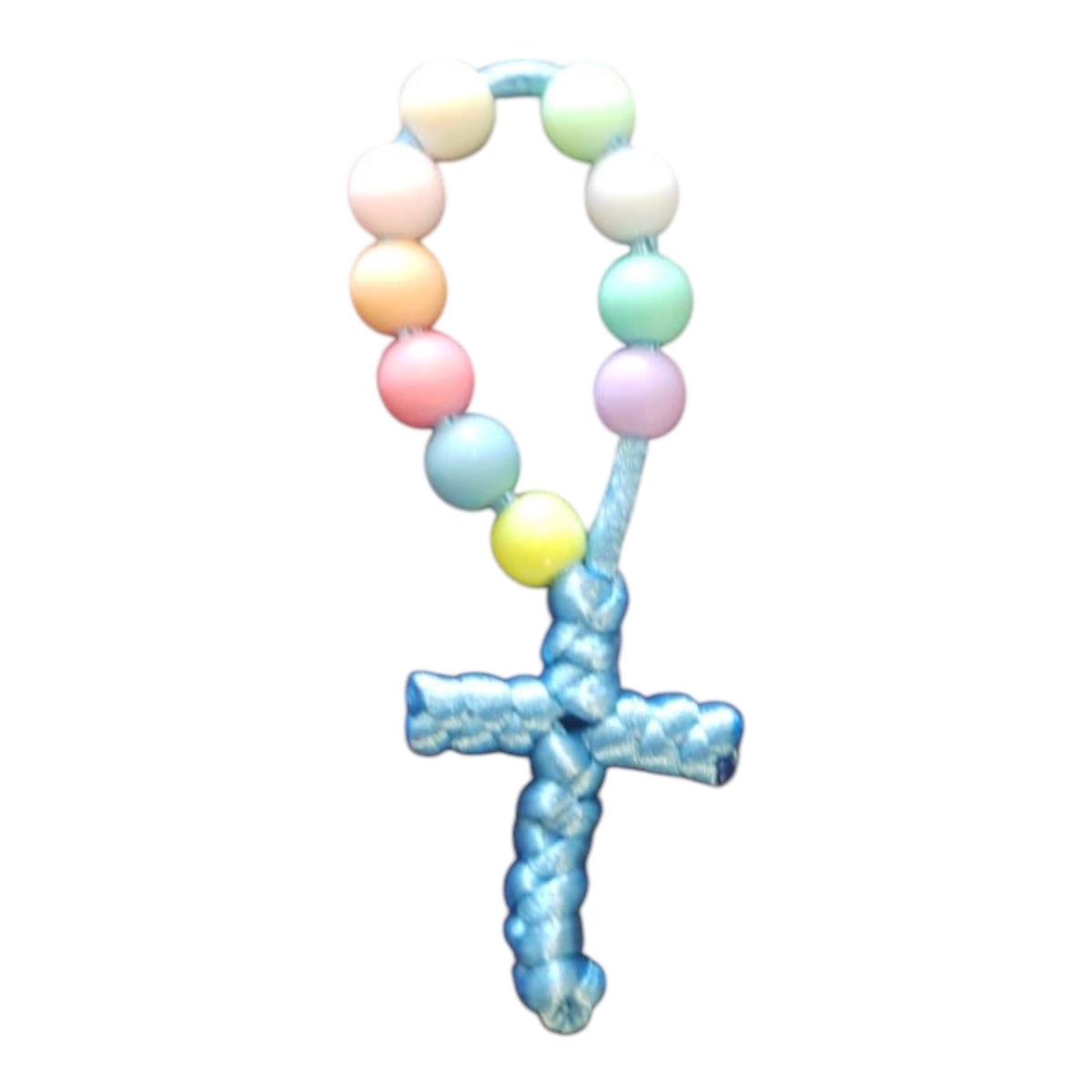 Blue Cord Rosary