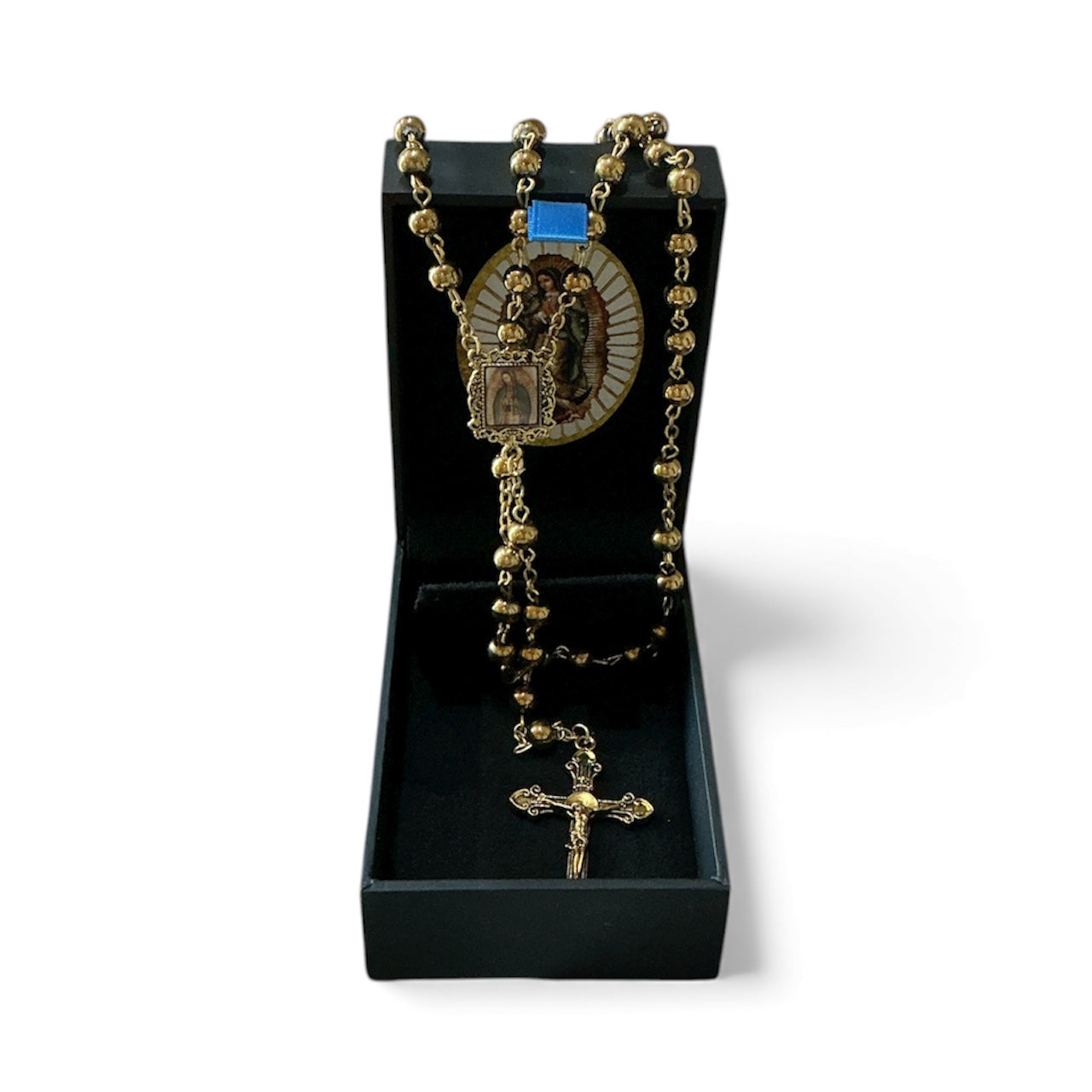 Guadalupe Rosary color Gold