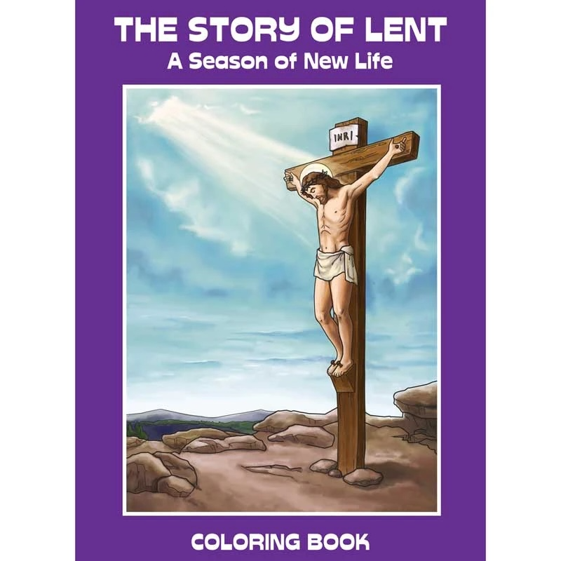 Aquinas Kids The Story of Lent Coloring Book