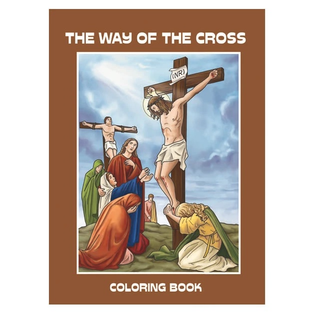 Aquinas Kids The Way Of The Cross Coloring Book