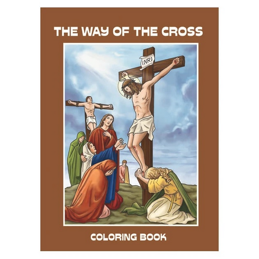 Aquinas Kids The Way Of The Cross Coloring Book