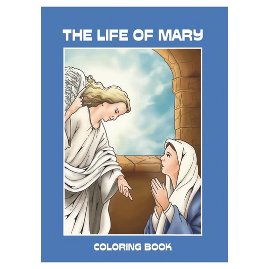 Aquinas Kids The Life of Mary Coloring Book