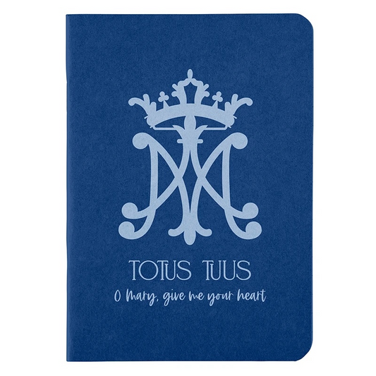 O Mary Totus Tuus Kraft Notebook
