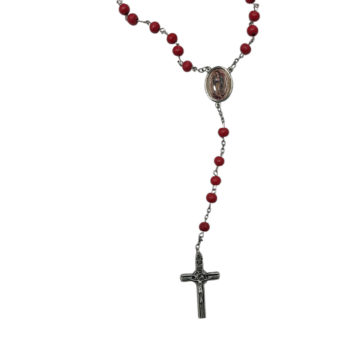 Rosario Virgen de Guadalupe Pétalo de Rosas