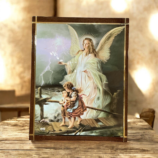 Picture 10.63x8.46"H - Guardian Angel