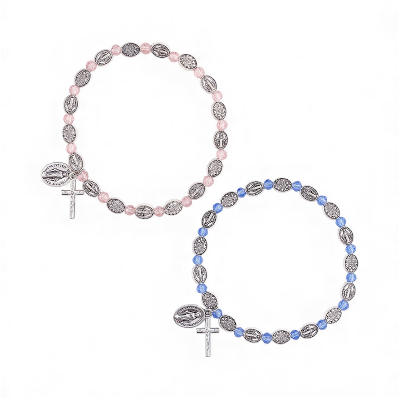 Miraculous Medals Crystal Bracelet Assortment