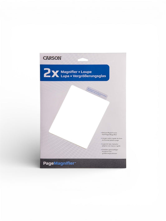 Carson 2X Magnifier, Unisex Adult, 1 Size