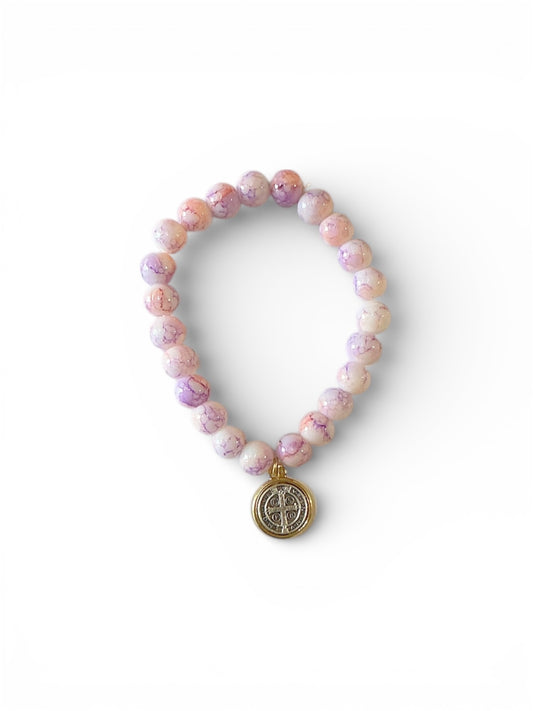Pulsera de Marmol de la Medalla de San Benito