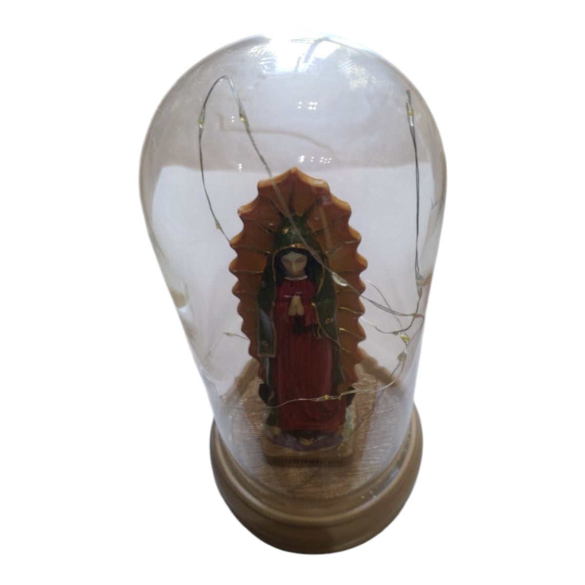 Virgen de Guadalupe Capelo/Luz Led