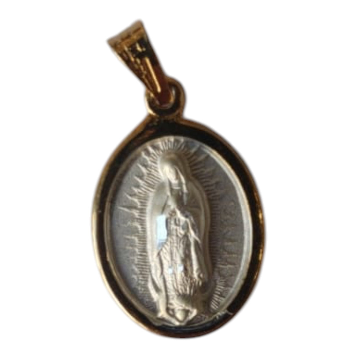 MEDALLA DE PLATA VIRGEN DE GUADALUPE