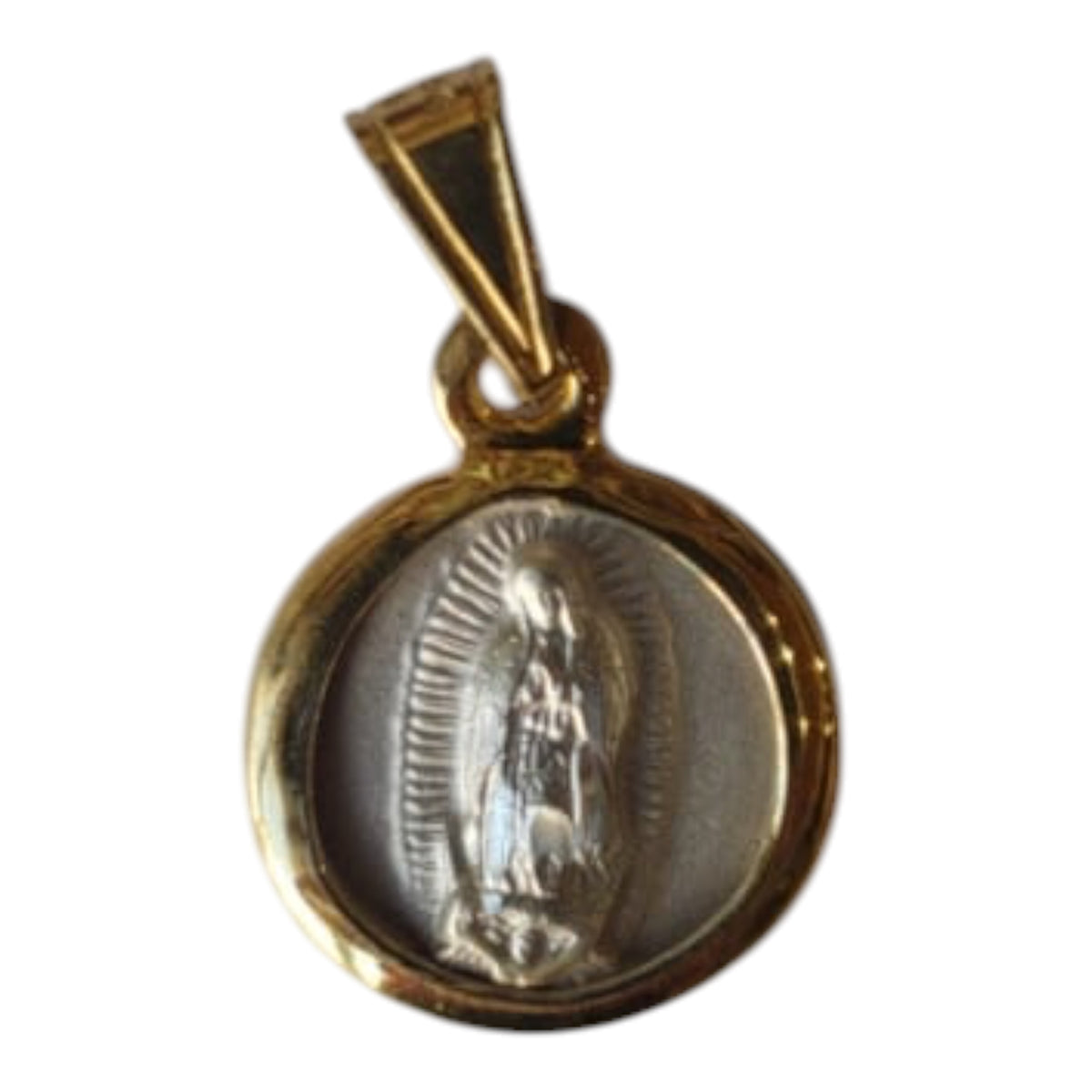 MEDALLA DE PLATA VIRGEN DE GUADALUPE