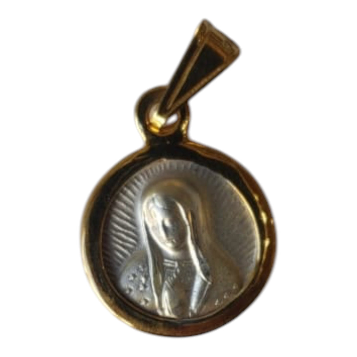 MEDALLA DE PLATA VIRGEN DE GUADALUPE