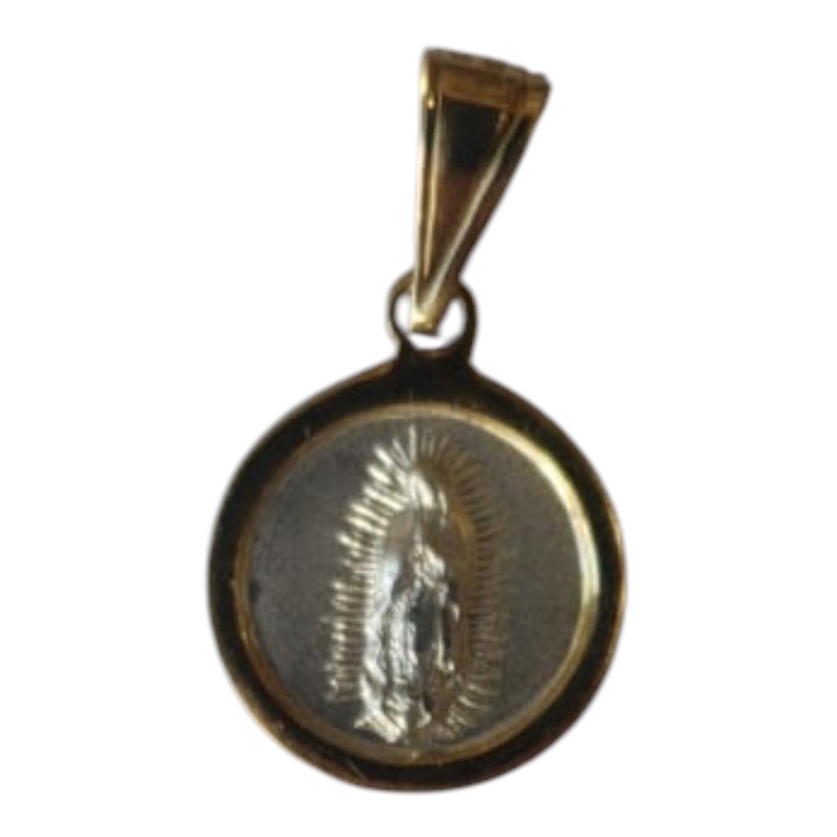 MEDALLA DE PLATA VIRGEN DE GUADALUPE
