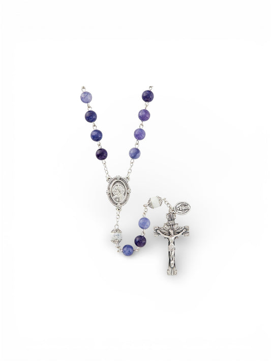 Living Stone Collection Indigo Rosary