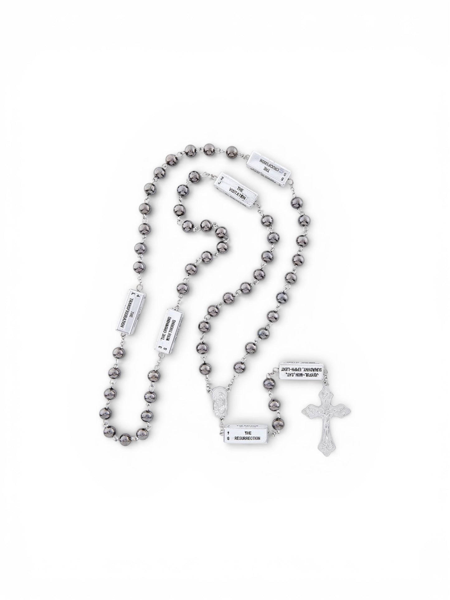 Hematite Mysteries Rosary