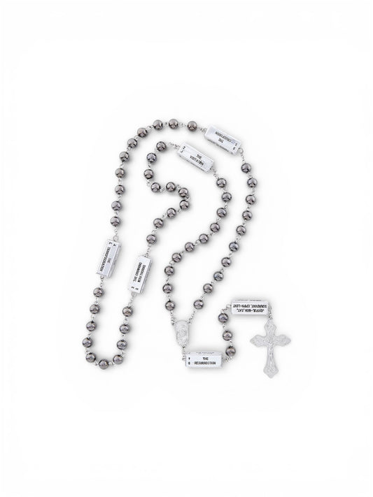 Hematite Mysteries Rosary
