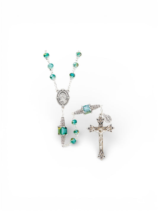 Duomo Di Milano Collection Emerald Rosary