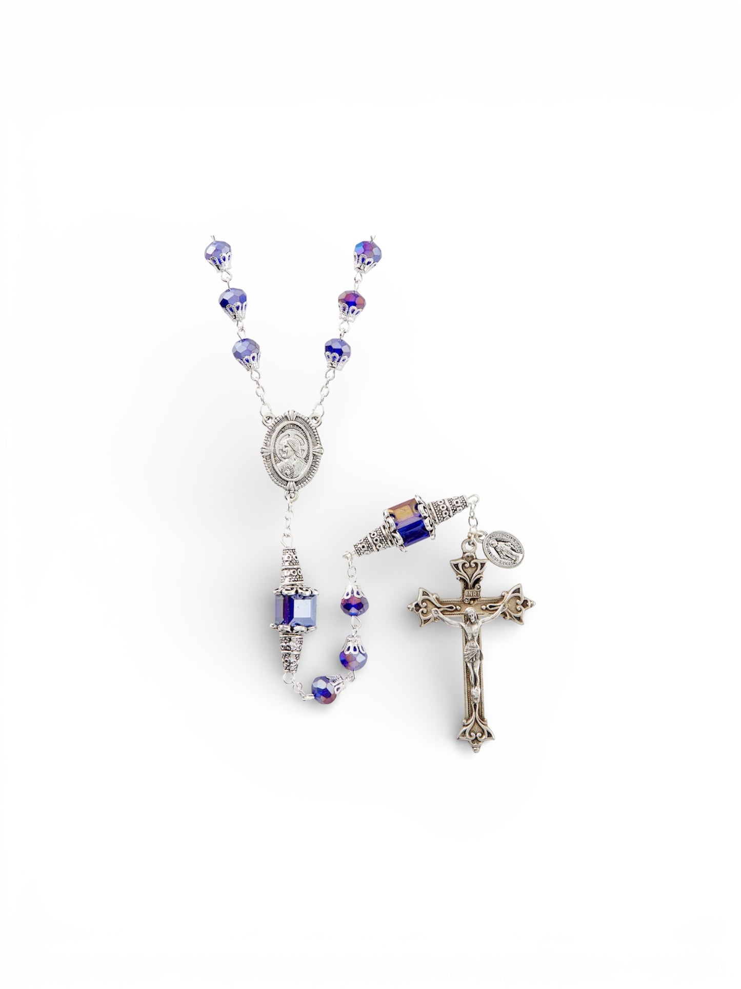 Duomo Di Milano Collection Sapphire Rosary