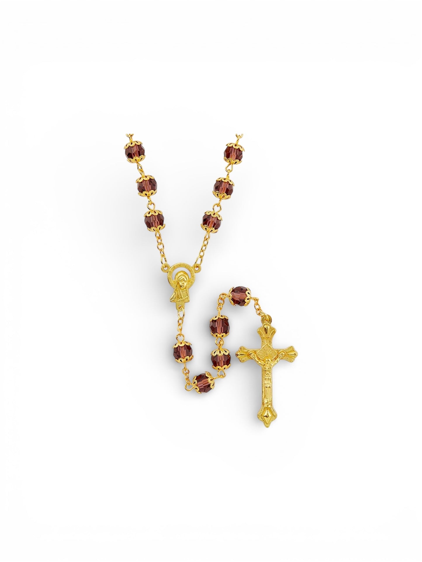 Basilica Collection Amethyst Rosary