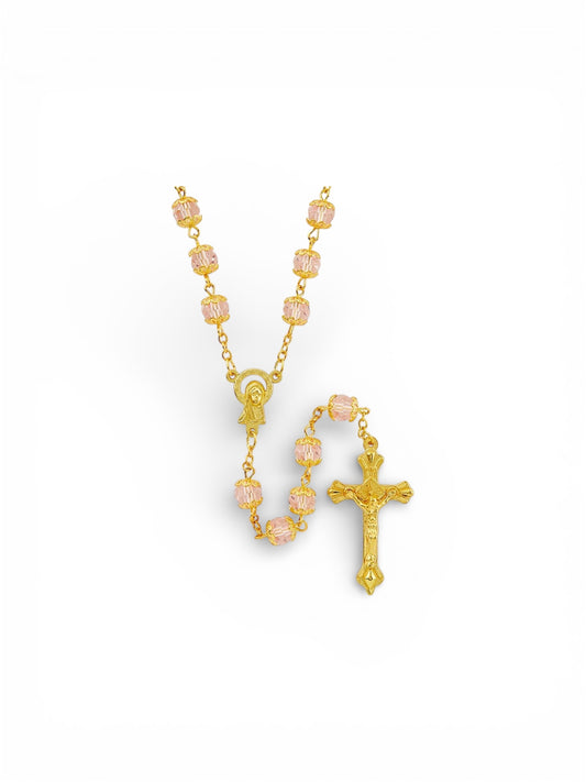 Basilica Collection Pink Rosary