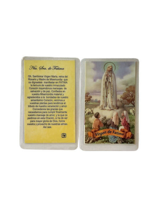 Oración Virgen de Fátima
