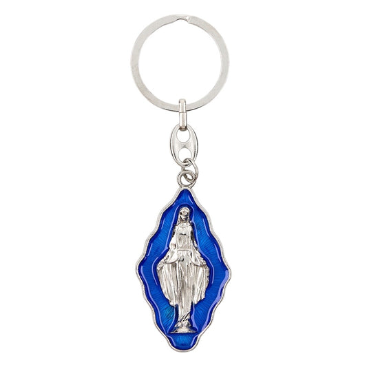 Our Lady of Grace Enamel Key Chain