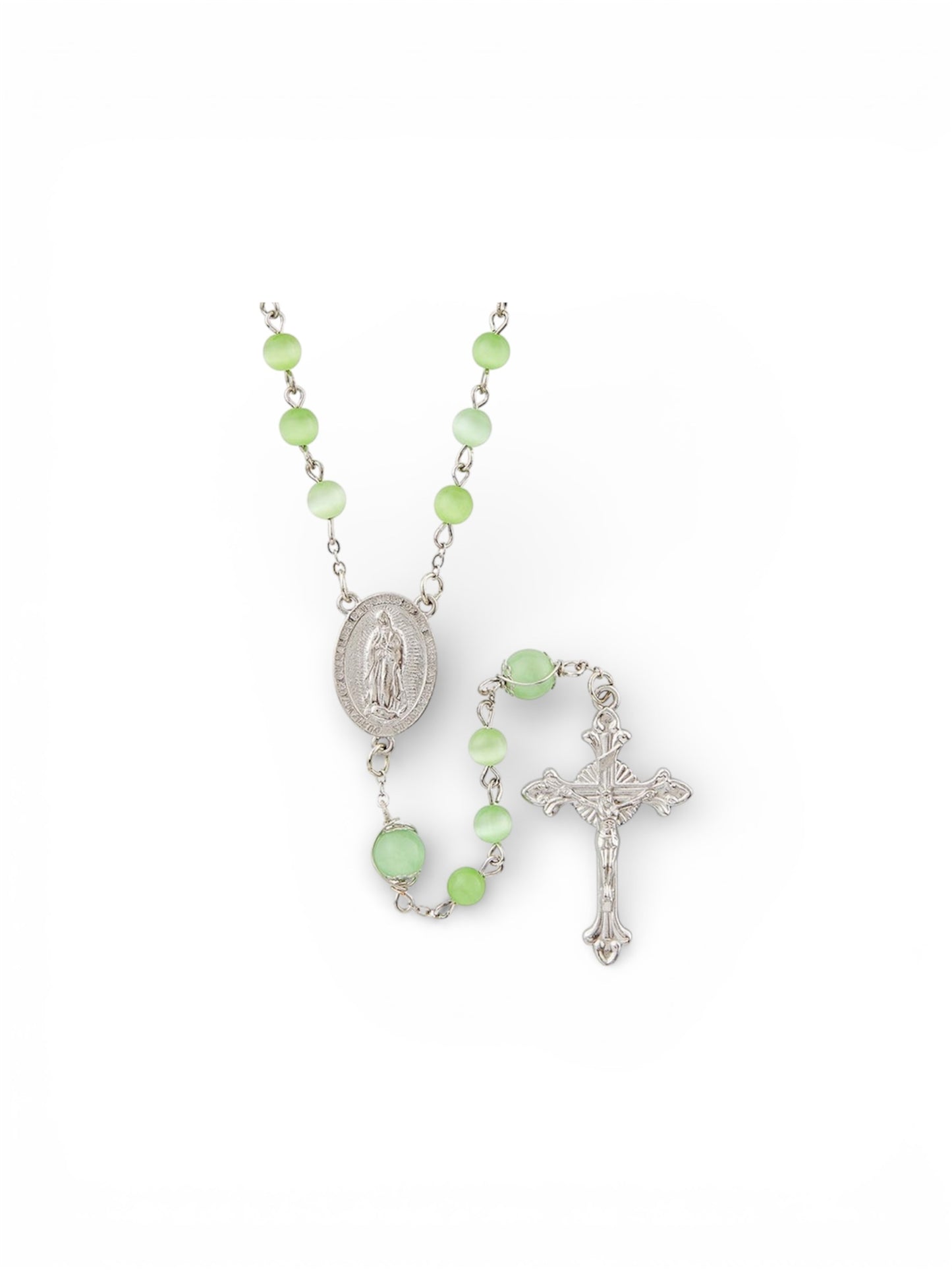 Our Lady Of Guadalupe Wire Wrapped Rosary