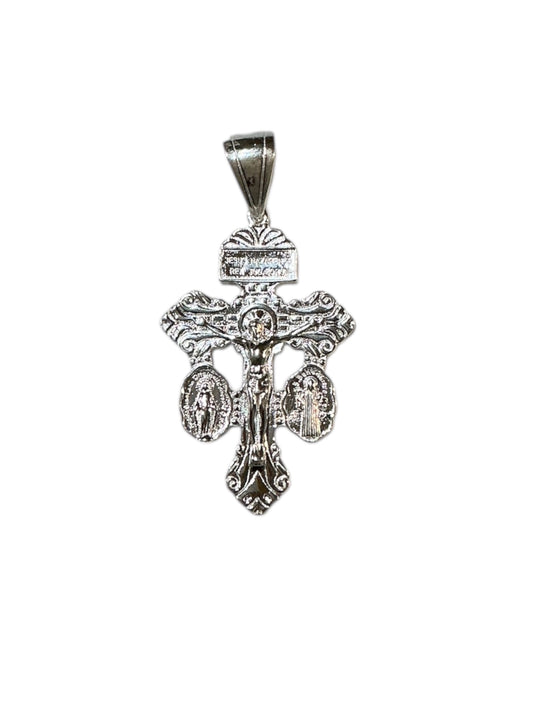 SILVER CROSS OF FORGIVENESS 1.60”