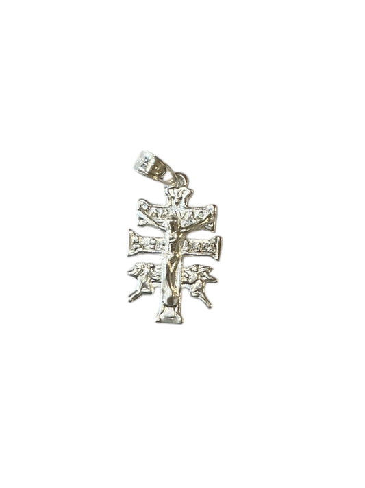 CRUZ DE CARAVACA DE PLATA 0.70
