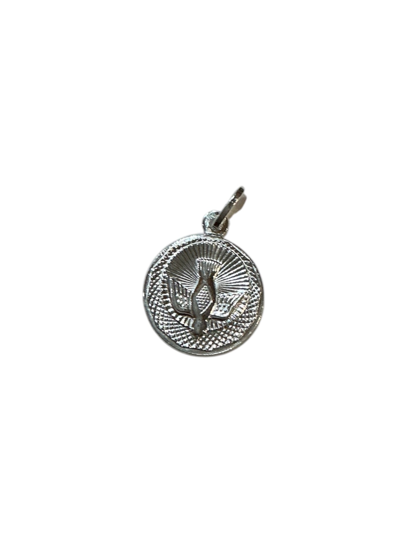 MEDALLA DE PLATA DEL ESPÍRITU SANTO 0.80”