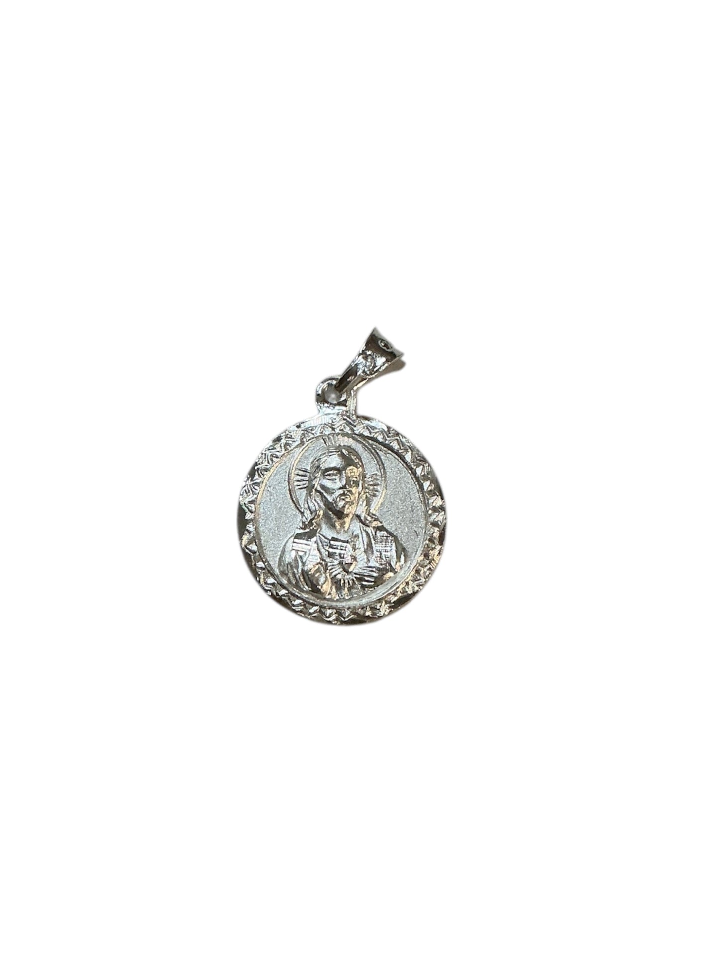 MEDALLA DE PLATA DEL SAGRADO CORAZÓN/V.GUADALUPE 1.0”