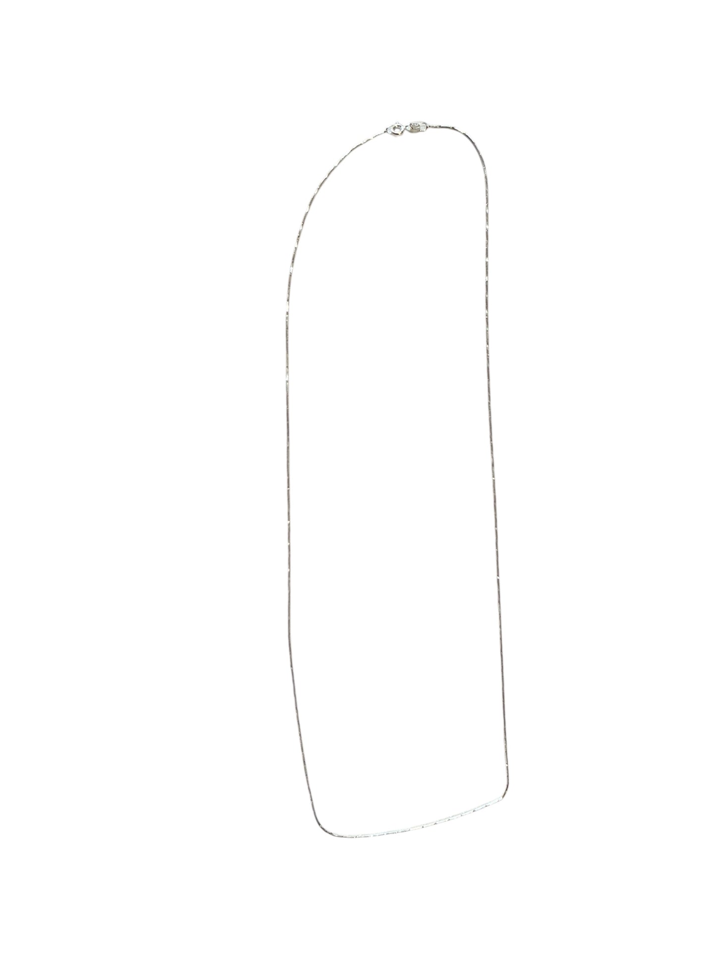 CADENA DE PLATA ESTILO VENECIANA 24”