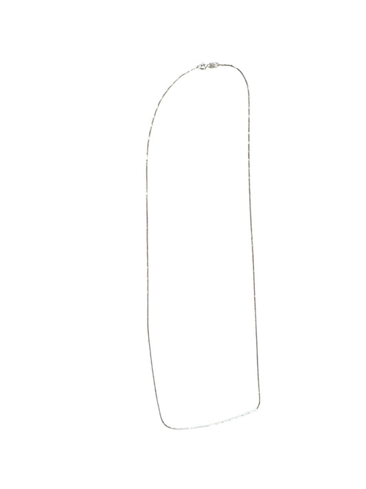 CADENA DE PLATA ESTILO VENECIANA 24”