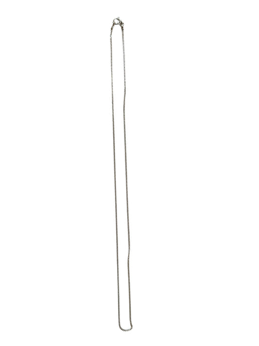 CADENA DE PLATA ESTILO BARBADILLA 16”