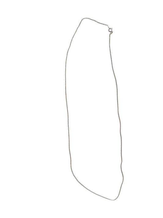 CADENA DE PLATA ESTILO ESPIGA 22”
