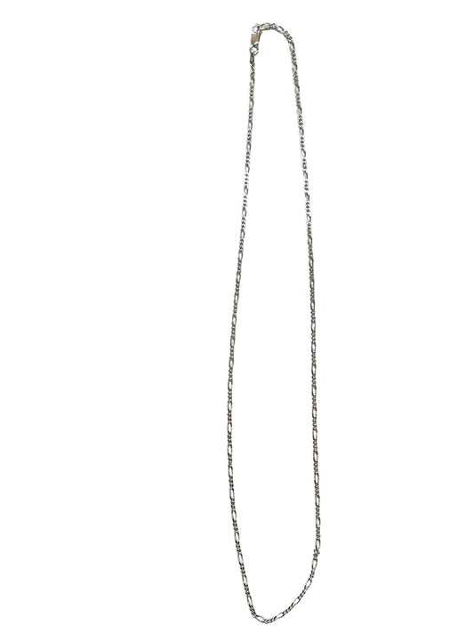 CADENA DE PLATA ESTILO FÍGARO 20”