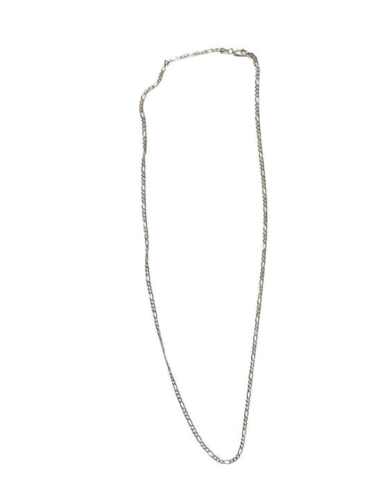CADENA DE PLATA ESTILO FÍGARO 24”