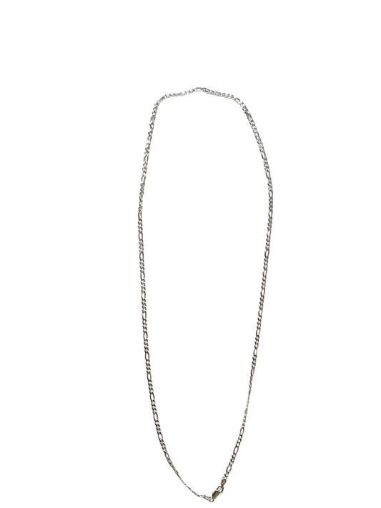 CADENA DE PLATA ESTILO FÍGARO 22”