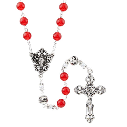 Coral Amalfi Collection Rosary